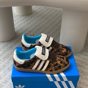 Womens adidas Samba Pony Wales Bonner Leopard
